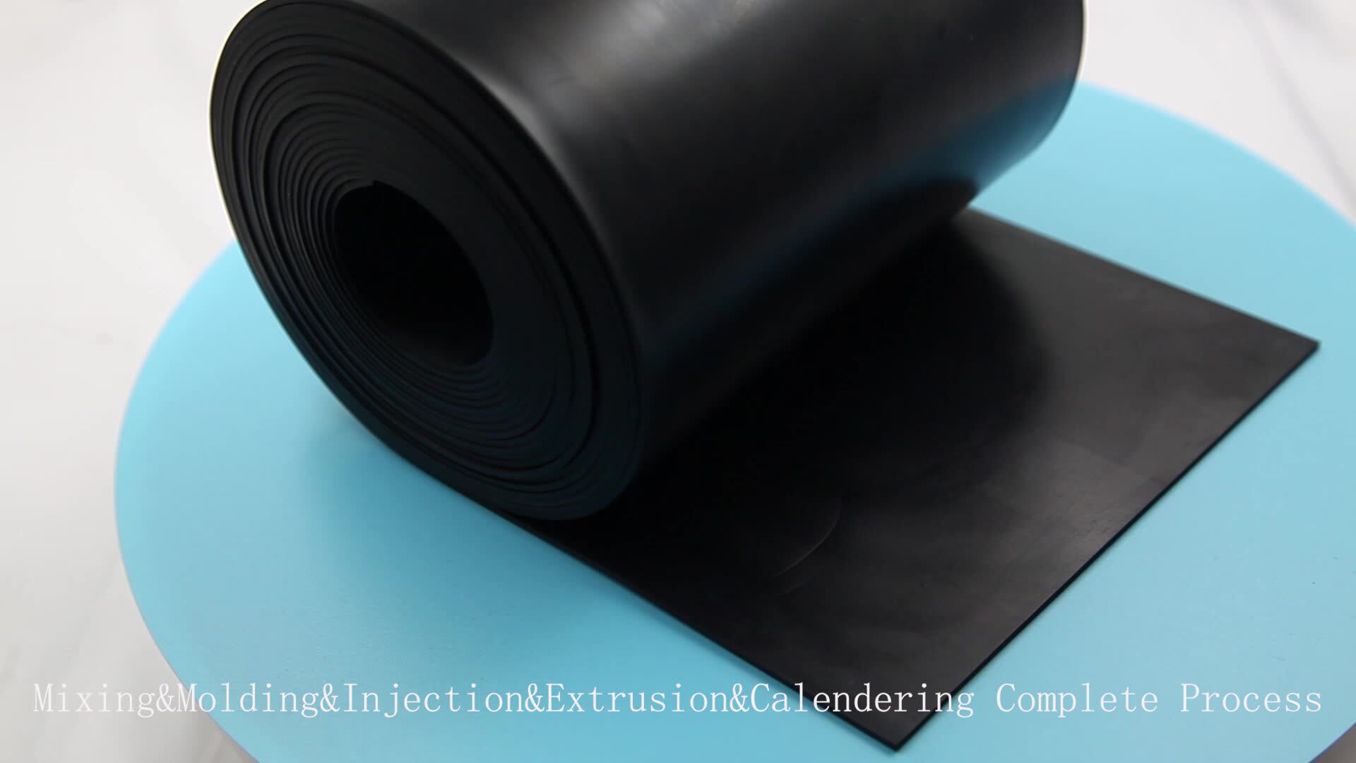 Flame Retardant Rubber Sheet Self Extinguishing Off Fire Non
