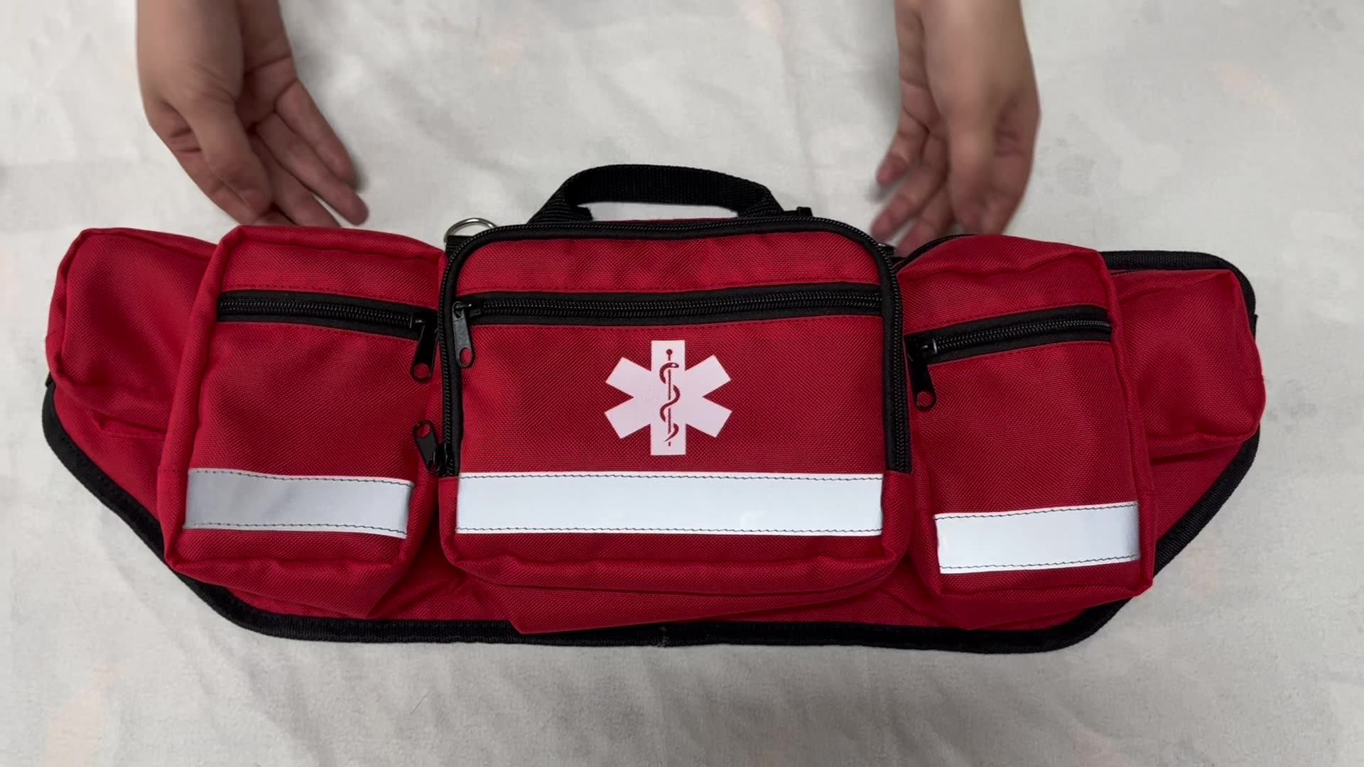 Outdoor Adjustable Waist First Aid Kit for Hiking Travel