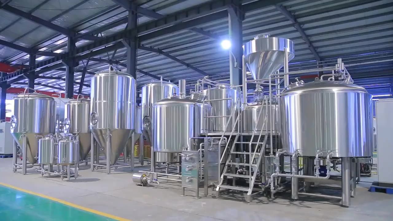 How Do I Start A Brewery2500l Lager Beer Manufacturing Plant With Steam