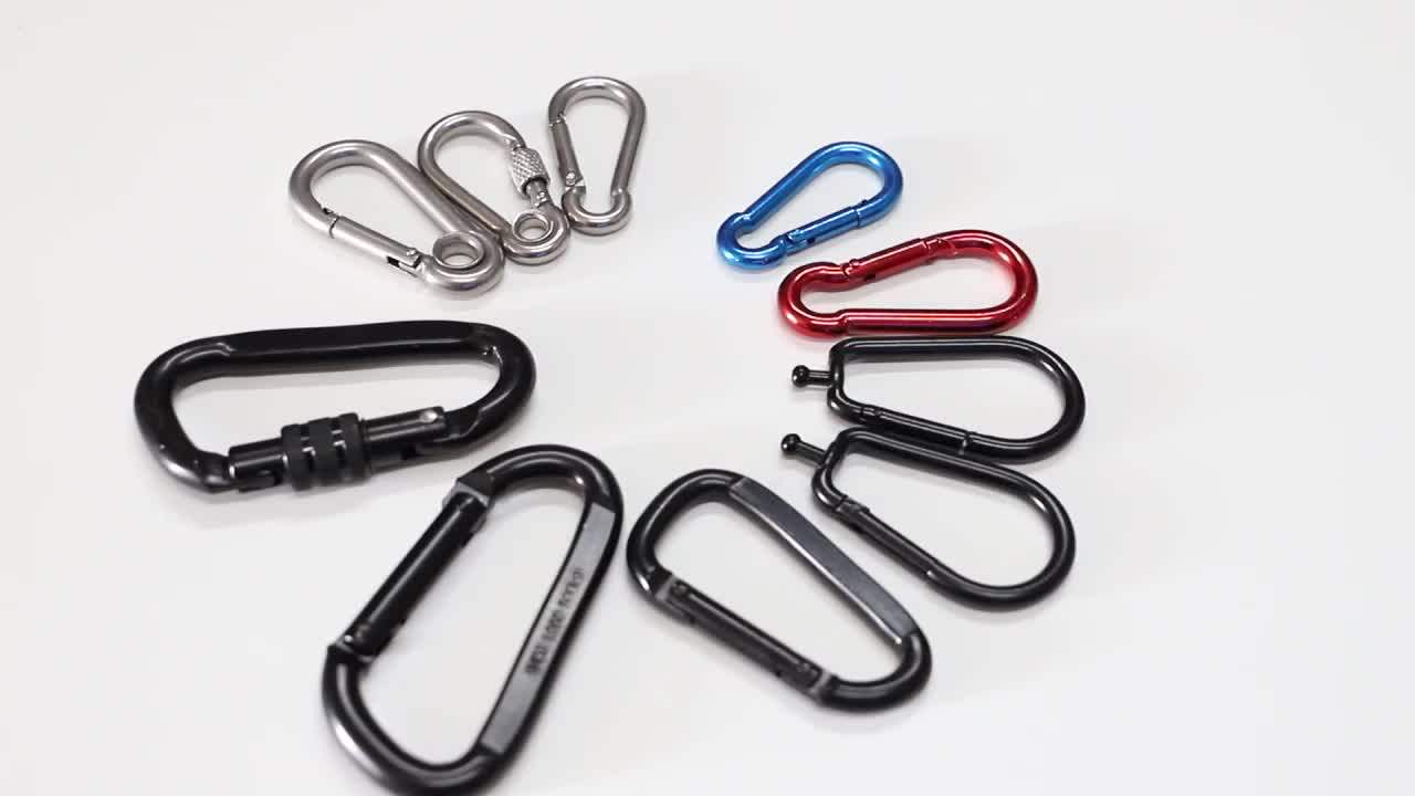 Germany Quality 4mm Mini Snap Hook,Carabiner Spring Snap Hook,Stainless