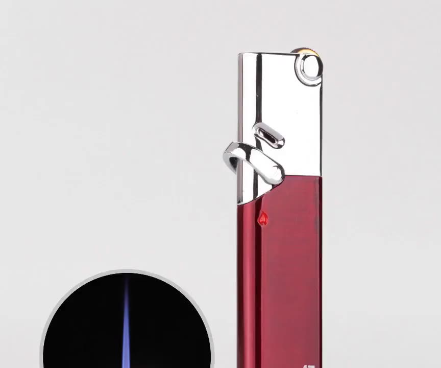 Wholesale Aomai Brand Single Flame Jet Lighter Custom Logo Display Box