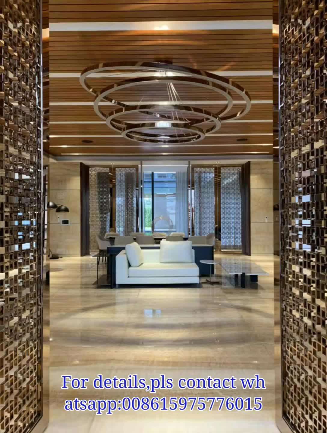 Factory Price Decorative Stainless Steel Metal Screen Facade Wall