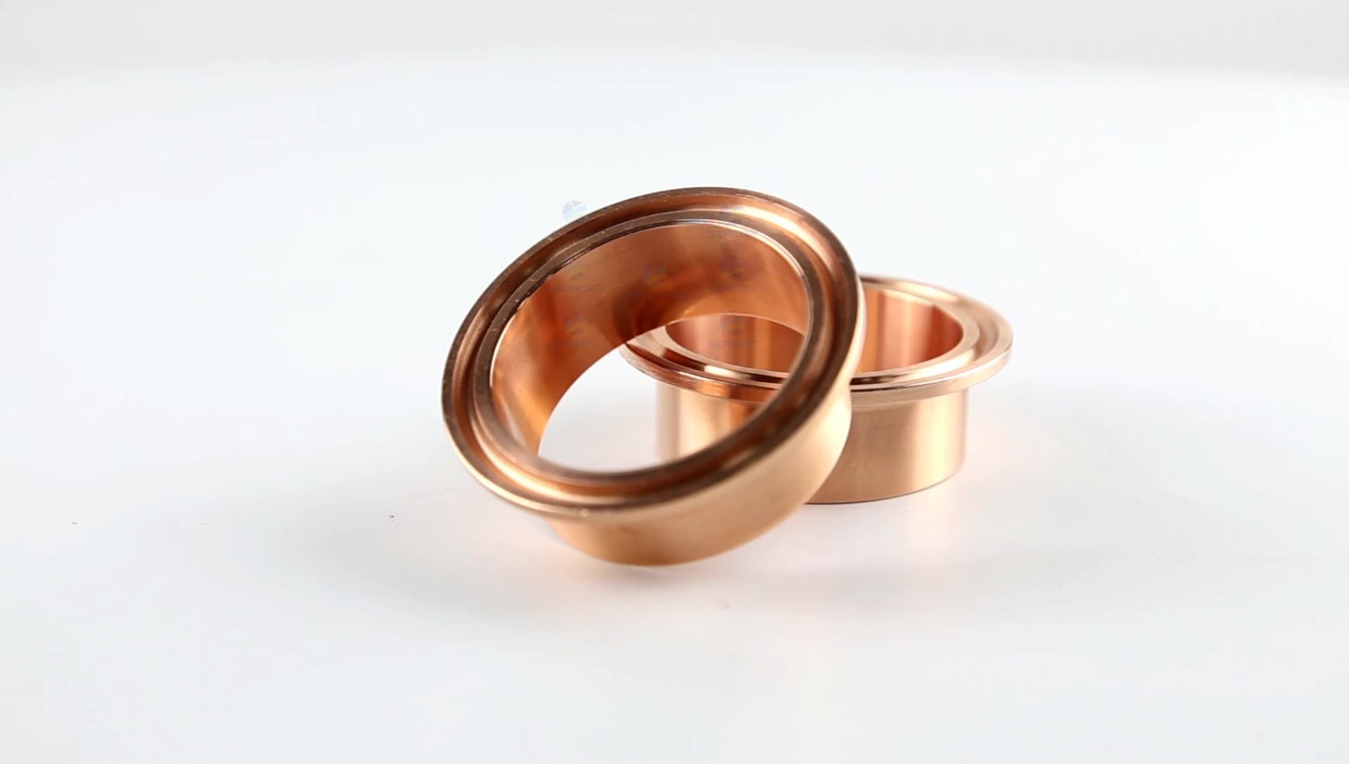 Seasom 2 Inch Red Copper Tri Clamp Brass Fitting Hose Ferrule Buy 2