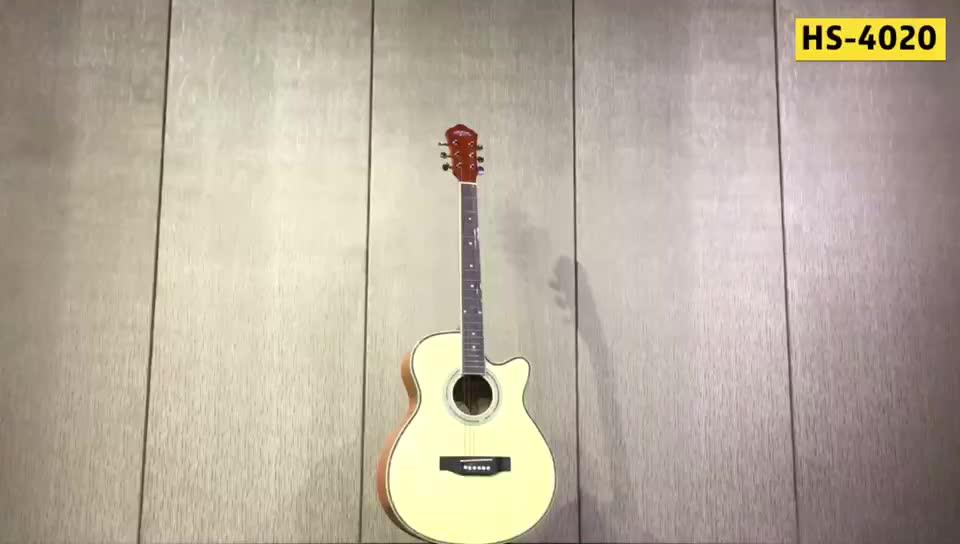 Caravan Music Cheap Acoustic Guitar For Beginner Semi Acoustic Guitar