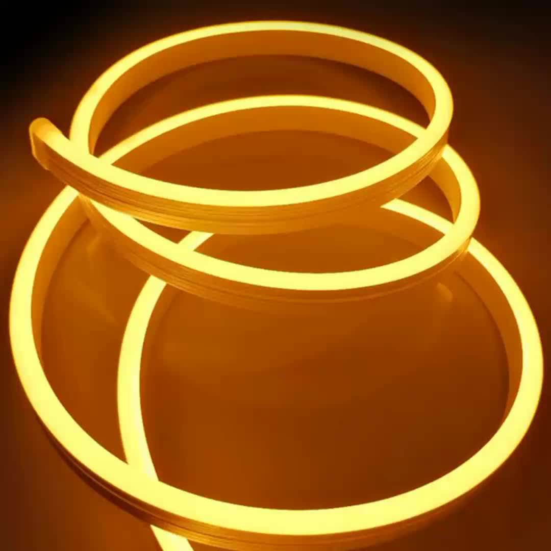 Insulating Rubber Neon Lamp 12v/24v Outdoor Silicone Strip Light Flex