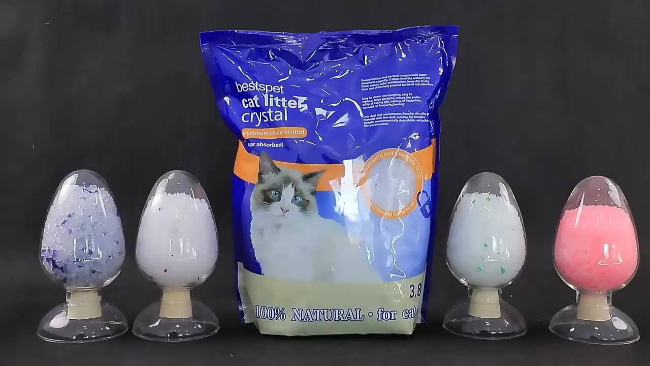 China Supplier Cat Litter Factory Oem Silica Cat Litter Sand Easy