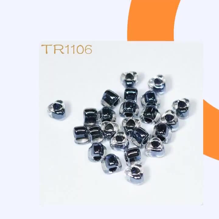 Miyuki Japan TR8/0 треугольные стеклянные бусины DIY ручной материал из бисера 3 мм