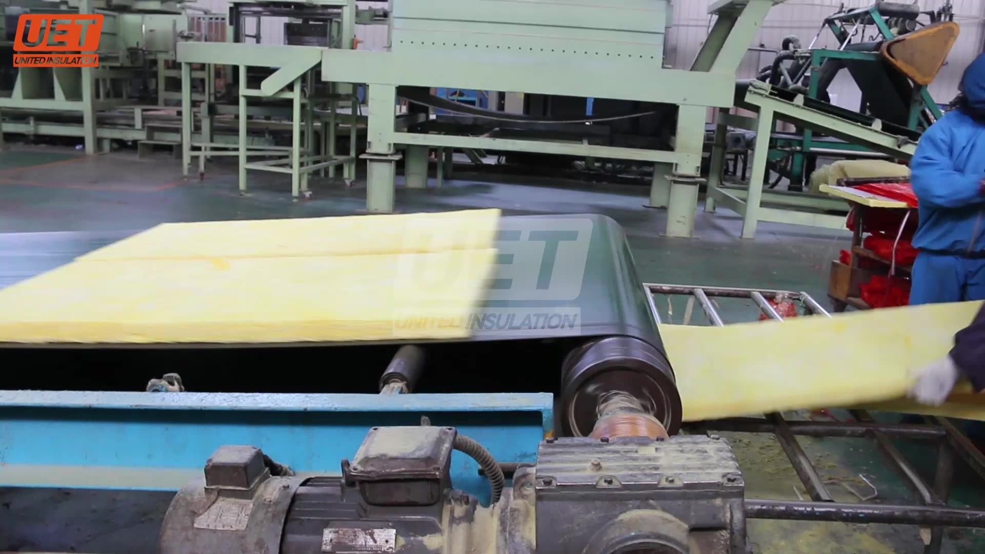 Glass Wool Insulation Fireproof Hvac System Air Conditioning Duct Glass