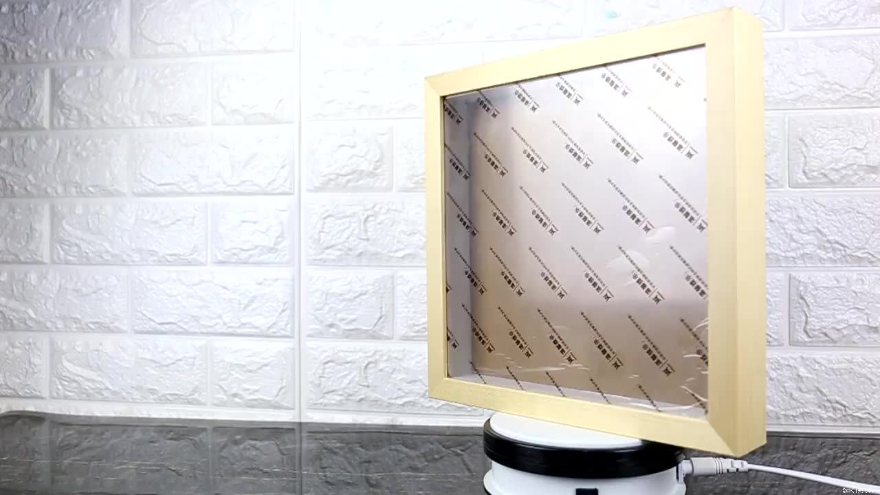 Wholesale Black 3d Shadowbox Wood Display Case Picture Frame Wall Art