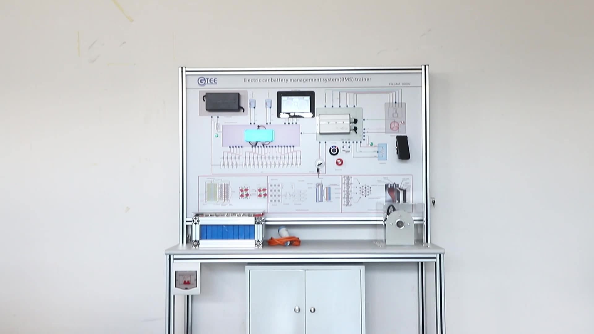 Electric Car Battery Management System Bms Trainer Electric Vehicle