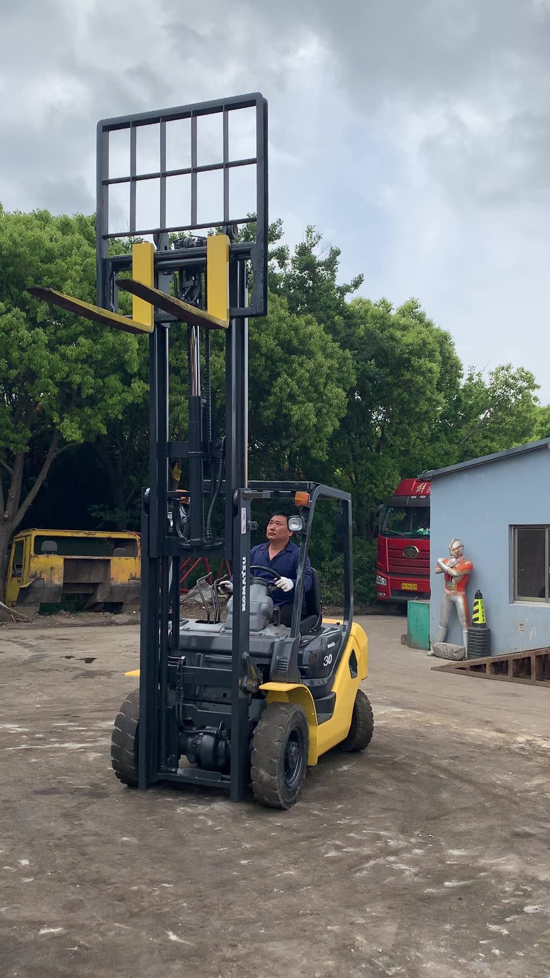 Good Price Heli China Japanese Isuzu Engine Forklift/ Tcm 10 Tons Fd100