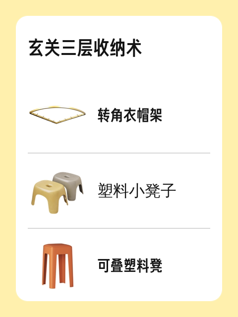 玄关三层收纳术-淘宝逛一逛