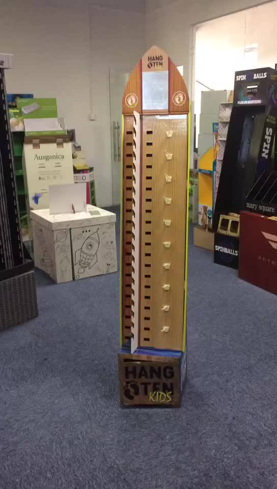 Supermarket Display Racks Pop Cardboard Displays Stand For Retailing