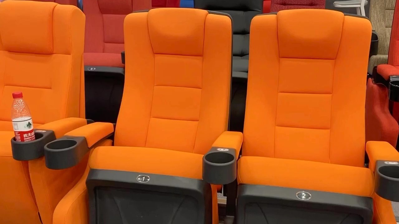Wholesale Comfortable Cinema Chairs Theater Folding Chairs With Movable