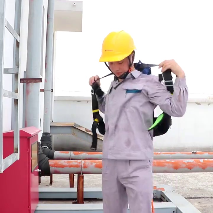 Đai an toàn ba điểm cắm nhanh Golmud dùng để làm việc trên cao ngoài trời Bộ dây an toàn nửa người chịu mài mòn thợ điện 8033 dây bảo hộ lao động 