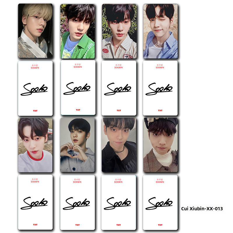 タレントカード PHOTO CARD HOLDER SOOBIN タレントカード PHOTO CARD HOLDER SOOBIN TXT 2024 DREAM WEEK JAPAN