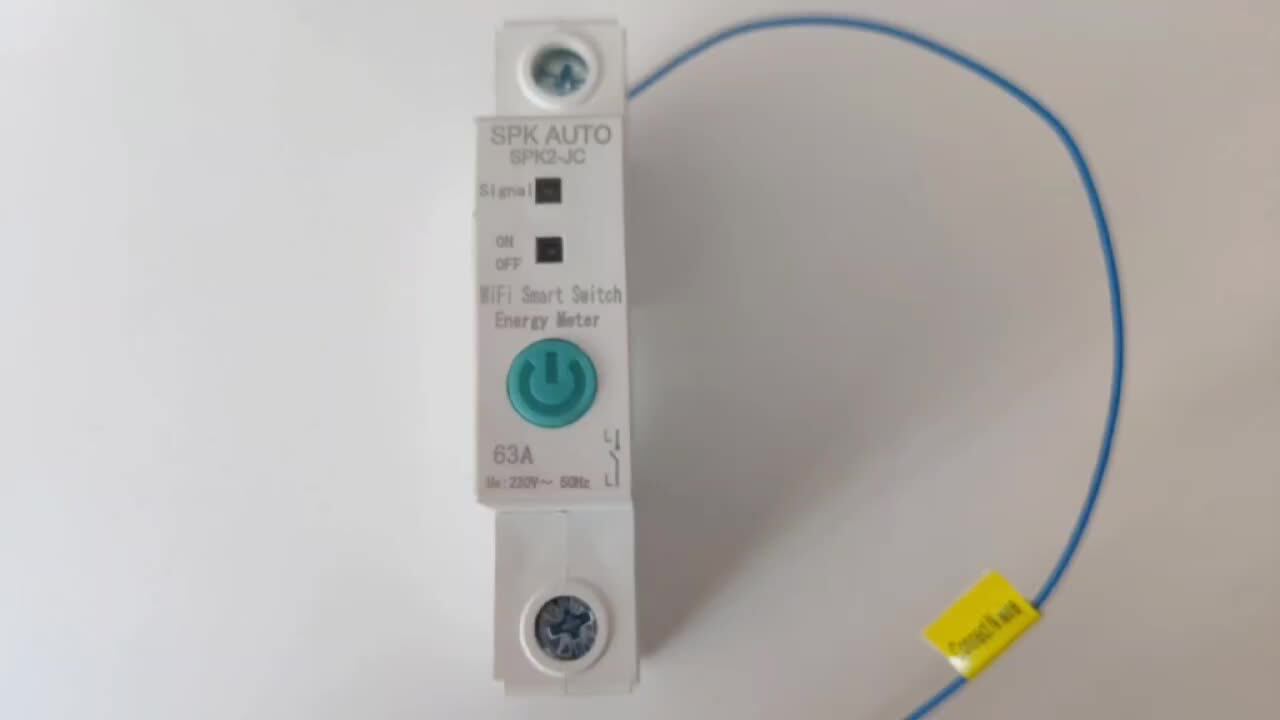 Approved 1p Ewelink Switch Remote Mcb Wifi Smart Mcb Energy Monitoring