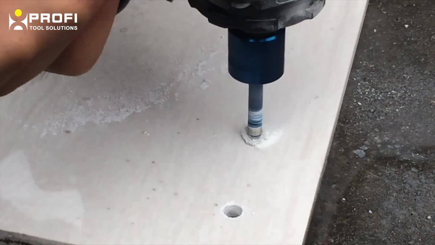 Core Drill Bits Vacuum Brazed Diamond Grit Hole Saw Bits Diamond Crowns