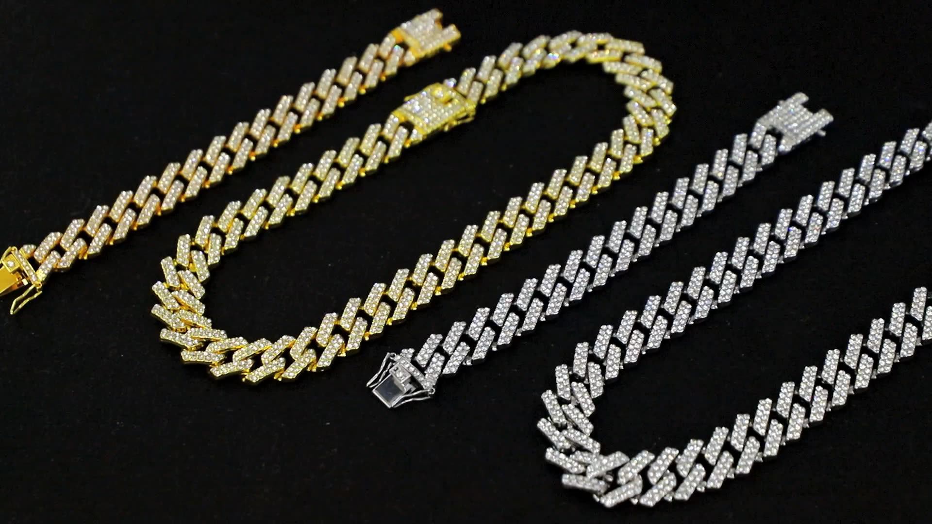 20MM Hip Hop Iced Out Miami Diamond Bling Men's Gold Plated Cuban