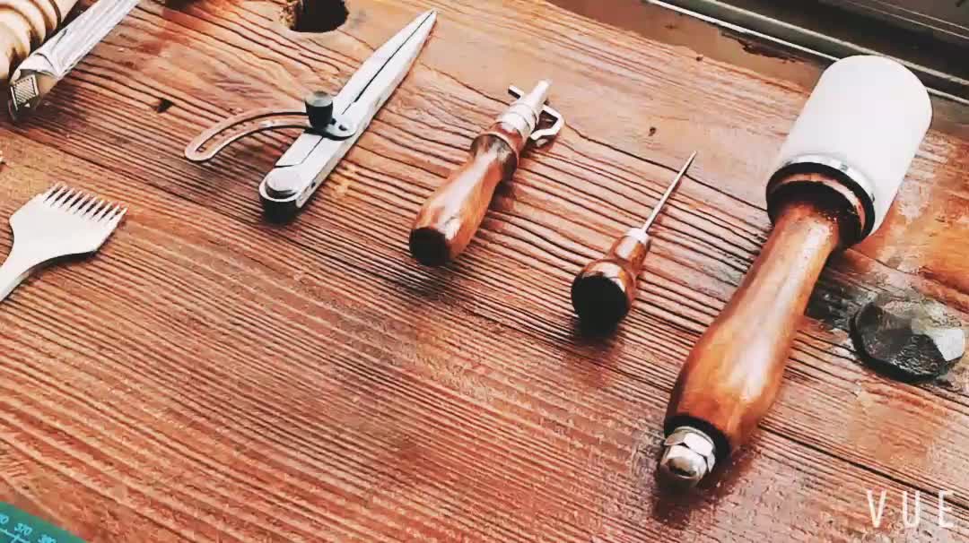Профессиональные инструменты для рукоделия из кожи ручное шитье дырокол работа
