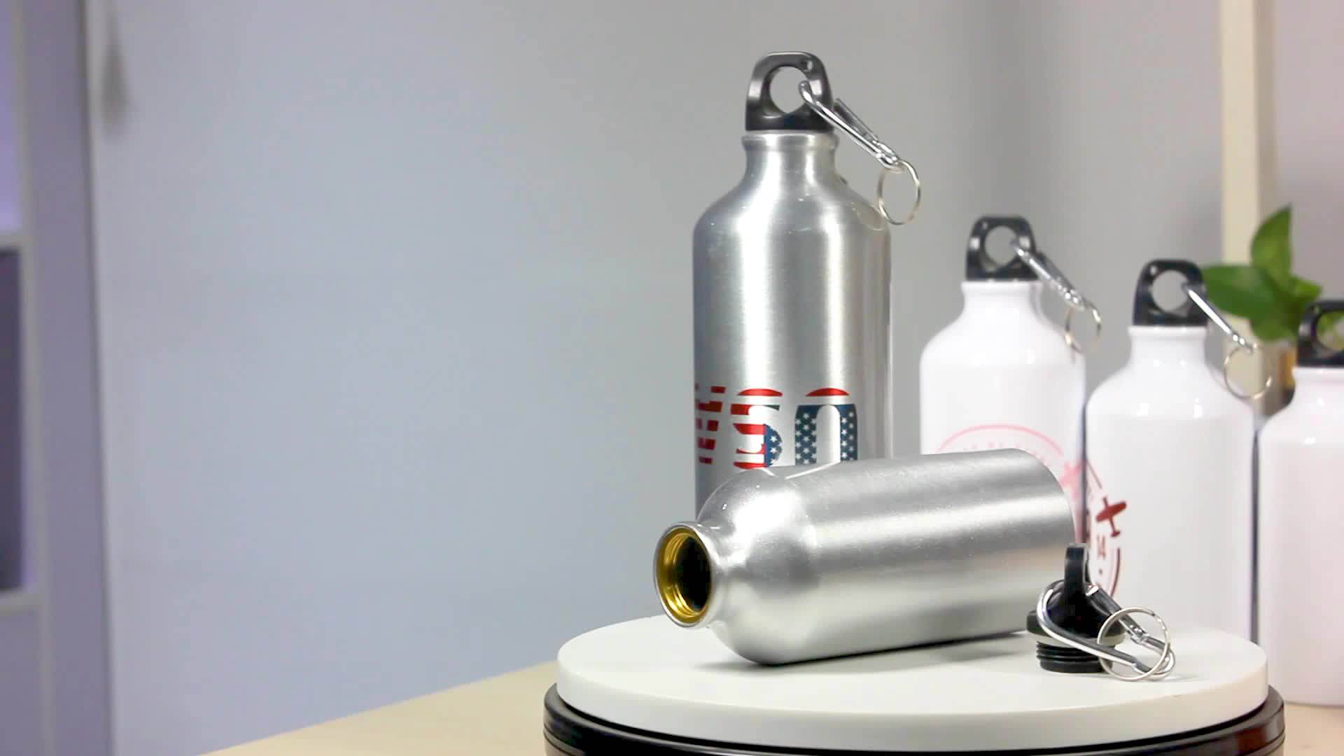 Good Quality Sublimation Aluminum Water Bottle And Heat Transfer Printing Sports Water Botter