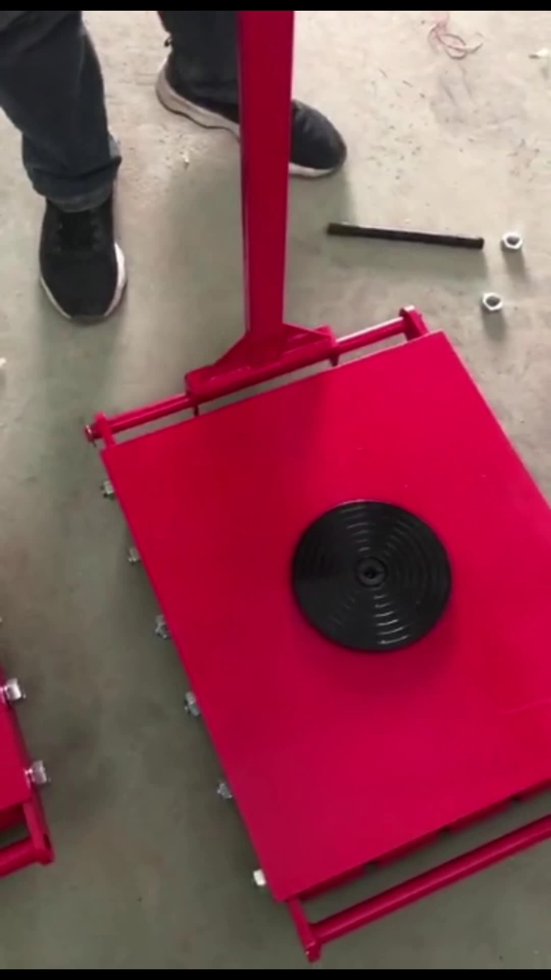 Heavy Duty Loading 12t 15t 18t 24t 50t Rollers Machine Moving Skates