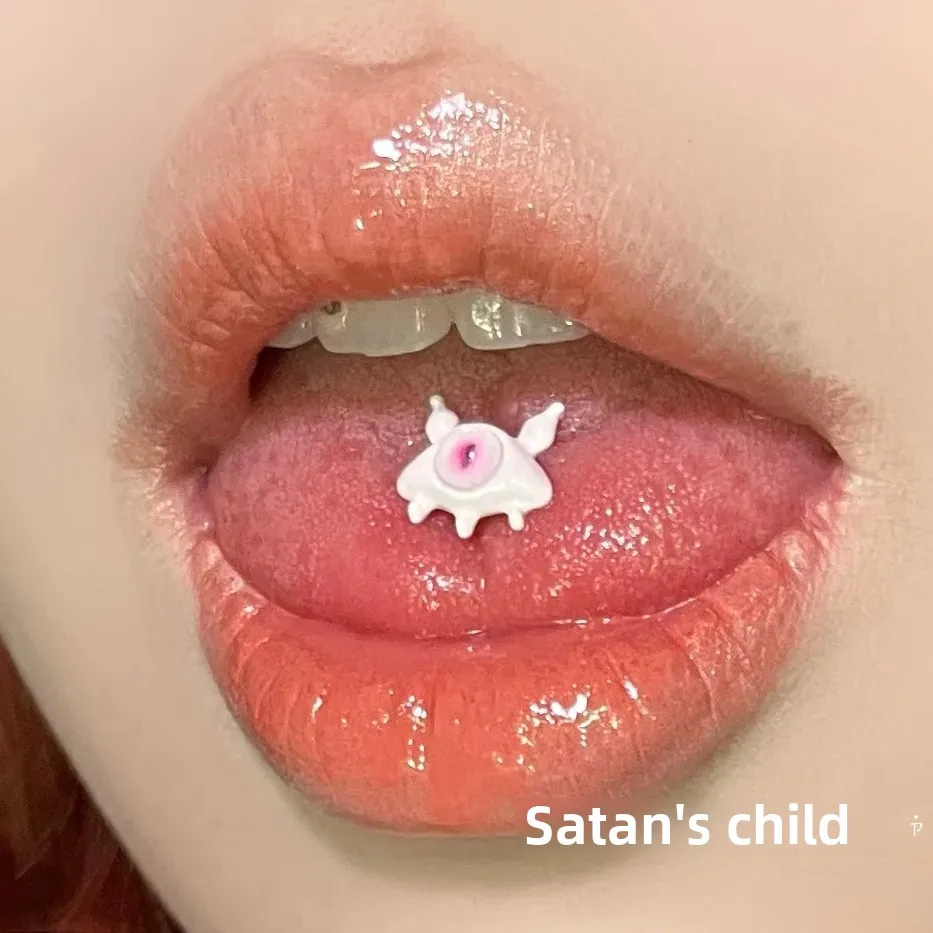 Tongue piercing stainless steel
