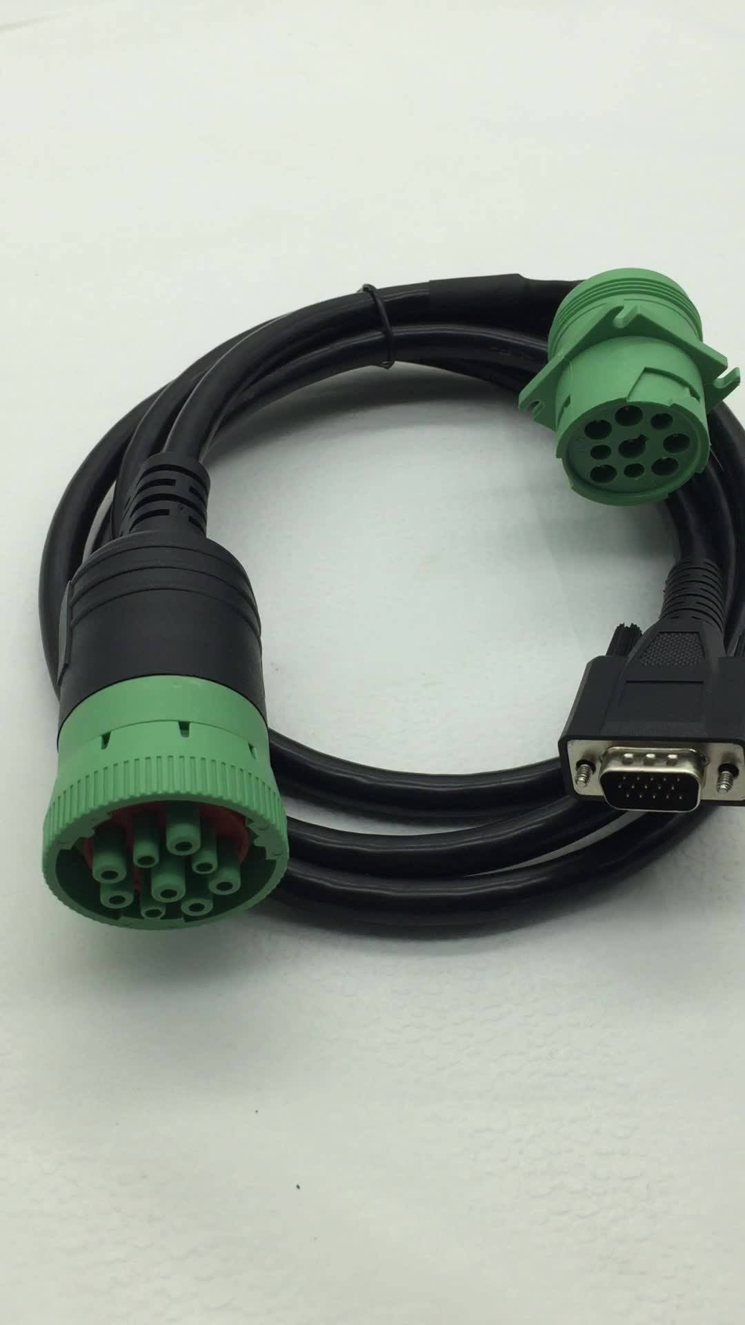 Wire Harness Manufacturers J1939 To J1939 & Db15p Split Y Cable For