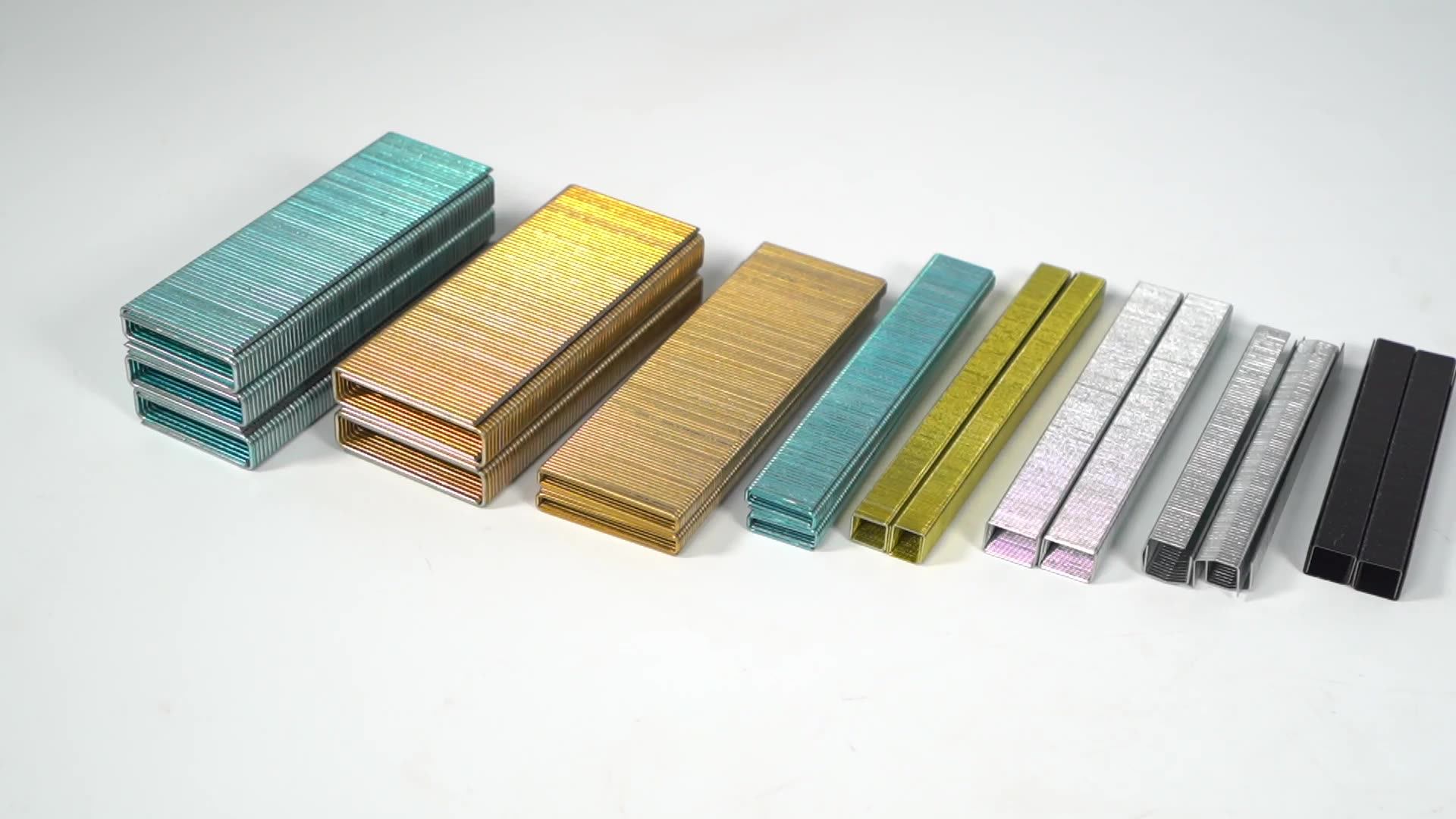 21 Gauge 1/2 Inch 12.8mm Crown 8006 Galvanized Finishing Fine Wire