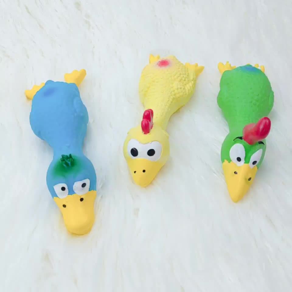 Small Dog Toy Latex Leadfree & Chemicalfree Pet Latex Chew Squeak Toy