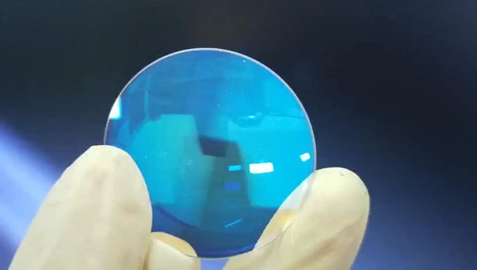 Ar Coating Uv Fused Silica Quartz Glass Optical Lens Plano Convex