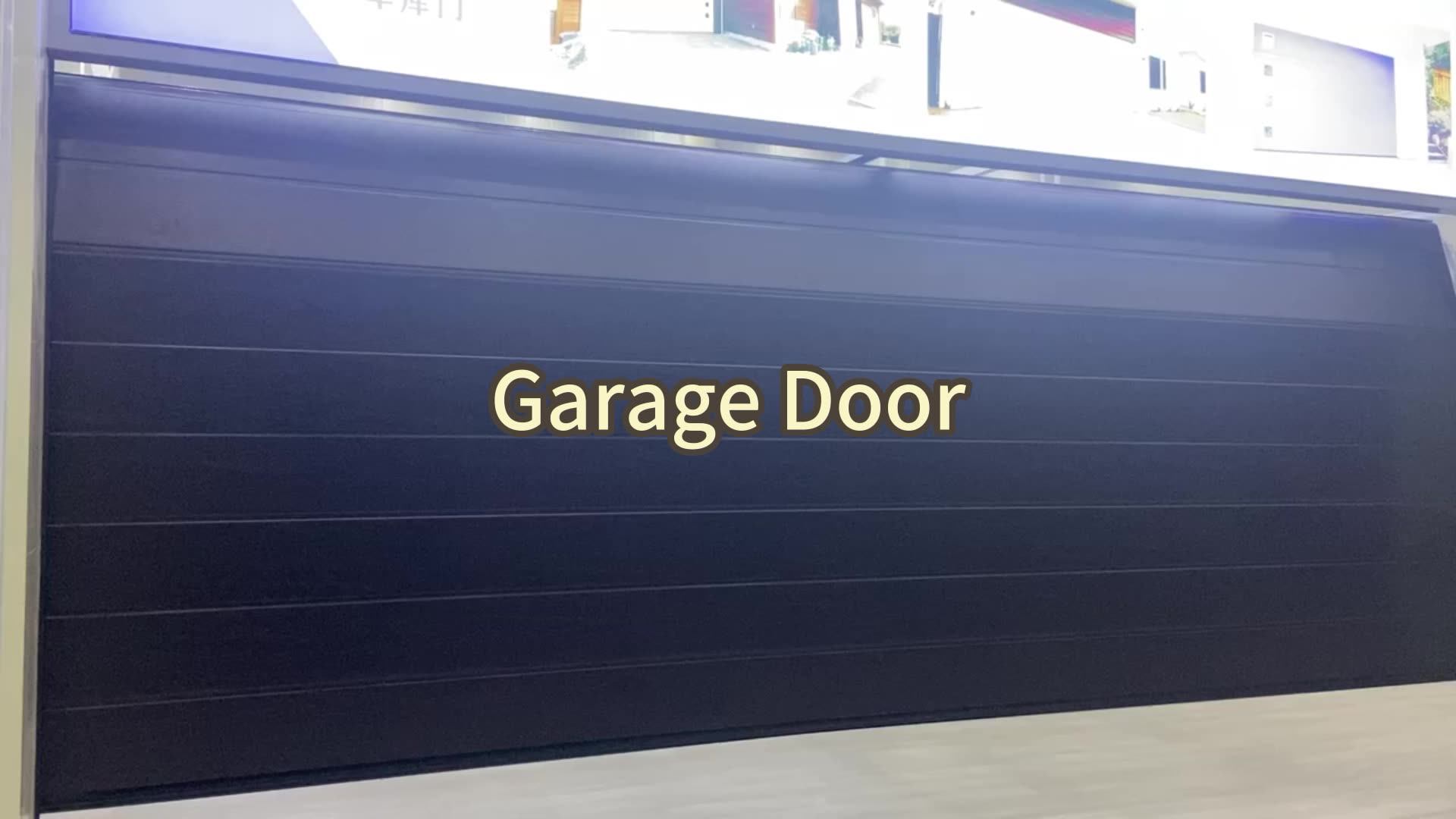Residential Wood Grain Garage Door Golden Supplier Metal 12 X 7 Garage