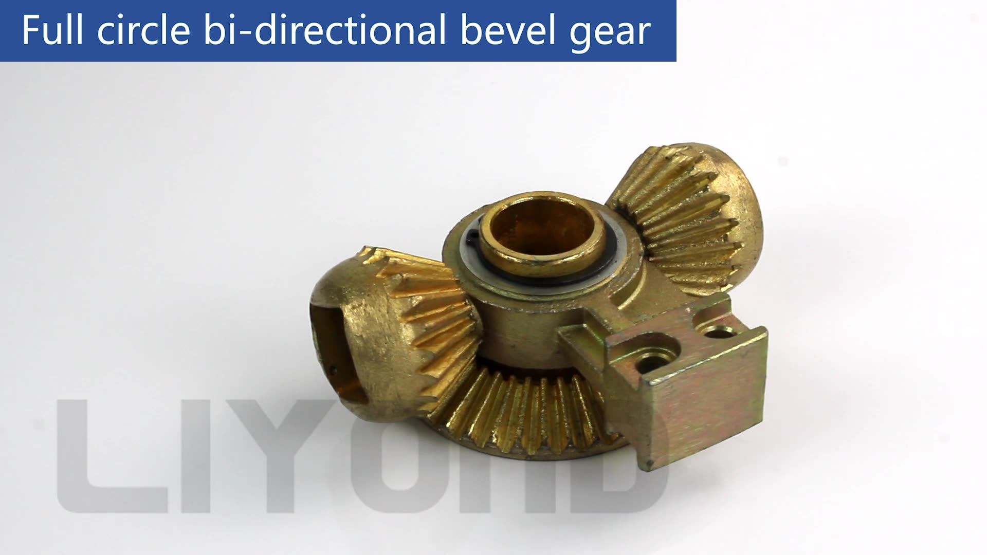 Whole Teeth Bidirectional Bevel Helical Gear For Earthing Switch