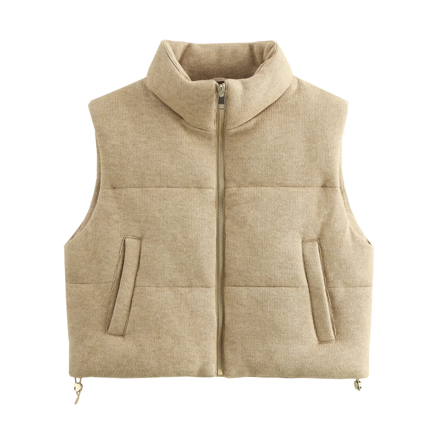 Foreign Trade 2024 Winter New Vest Sleeveless Outer Wear Cotton-padded jacket Loose Casual All-match Niche 6318221