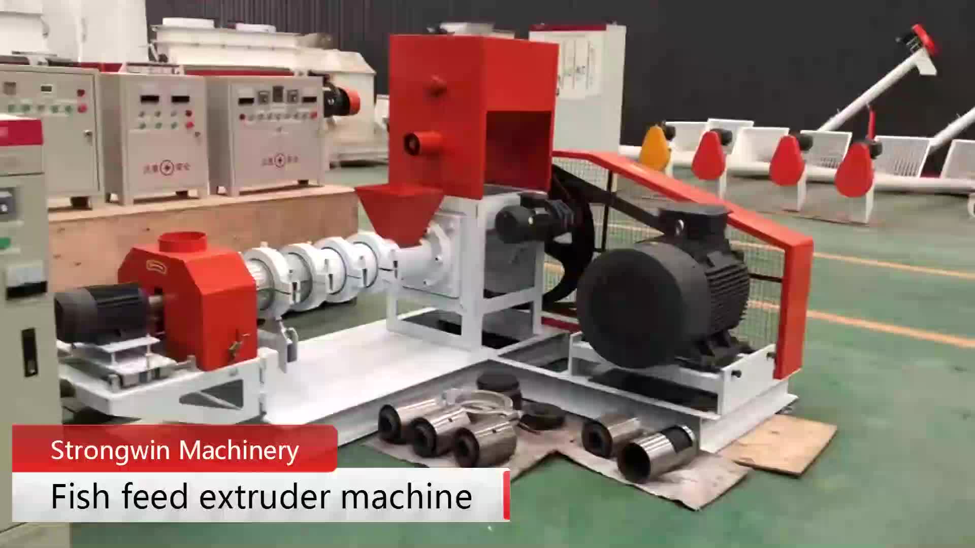 2019 Best Selling China Strongwin Fish Food Processing Machine Fish