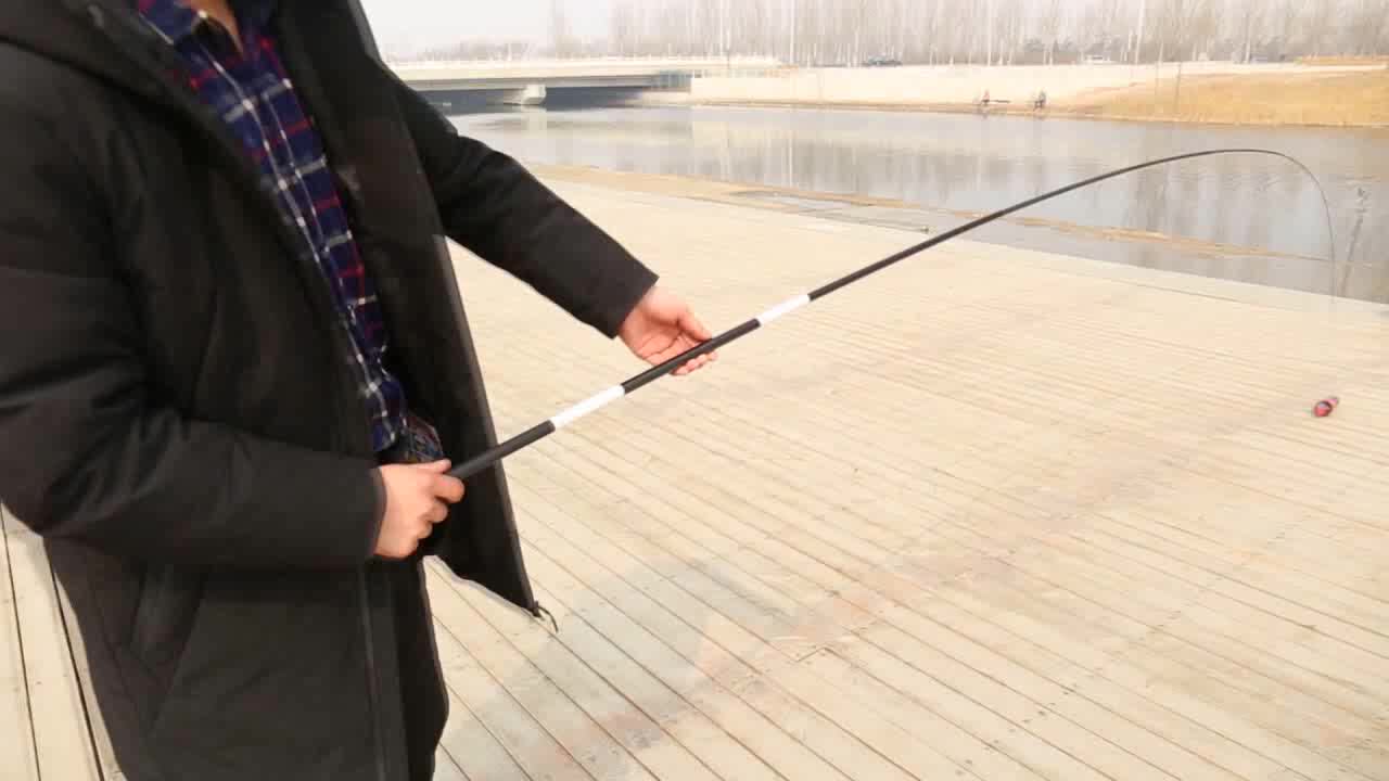 Carbon Fiber Telescopic Fresh Water Fishing