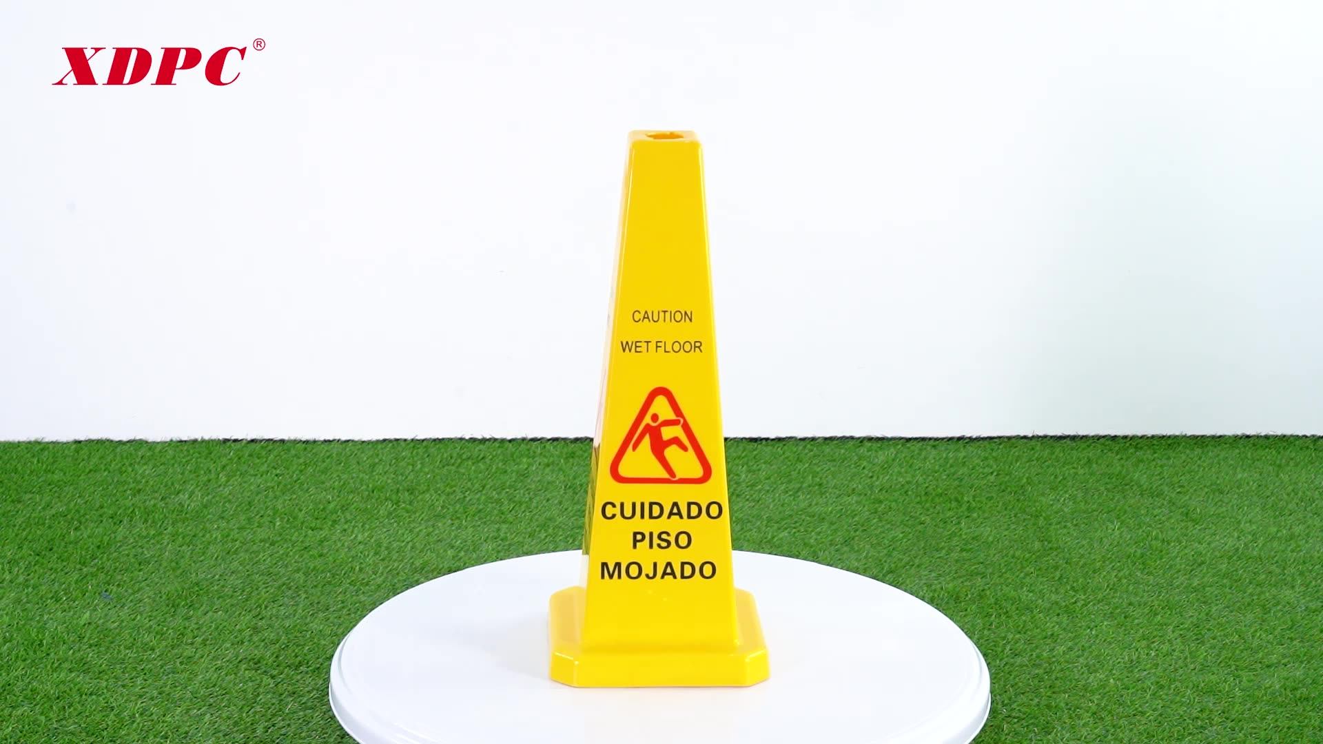PP plastic traffic road caution safety notice no parking cones sign