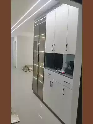 Embedded led Line light corridor borderless living room light slot U-shaped light with card slot aluminum linear light