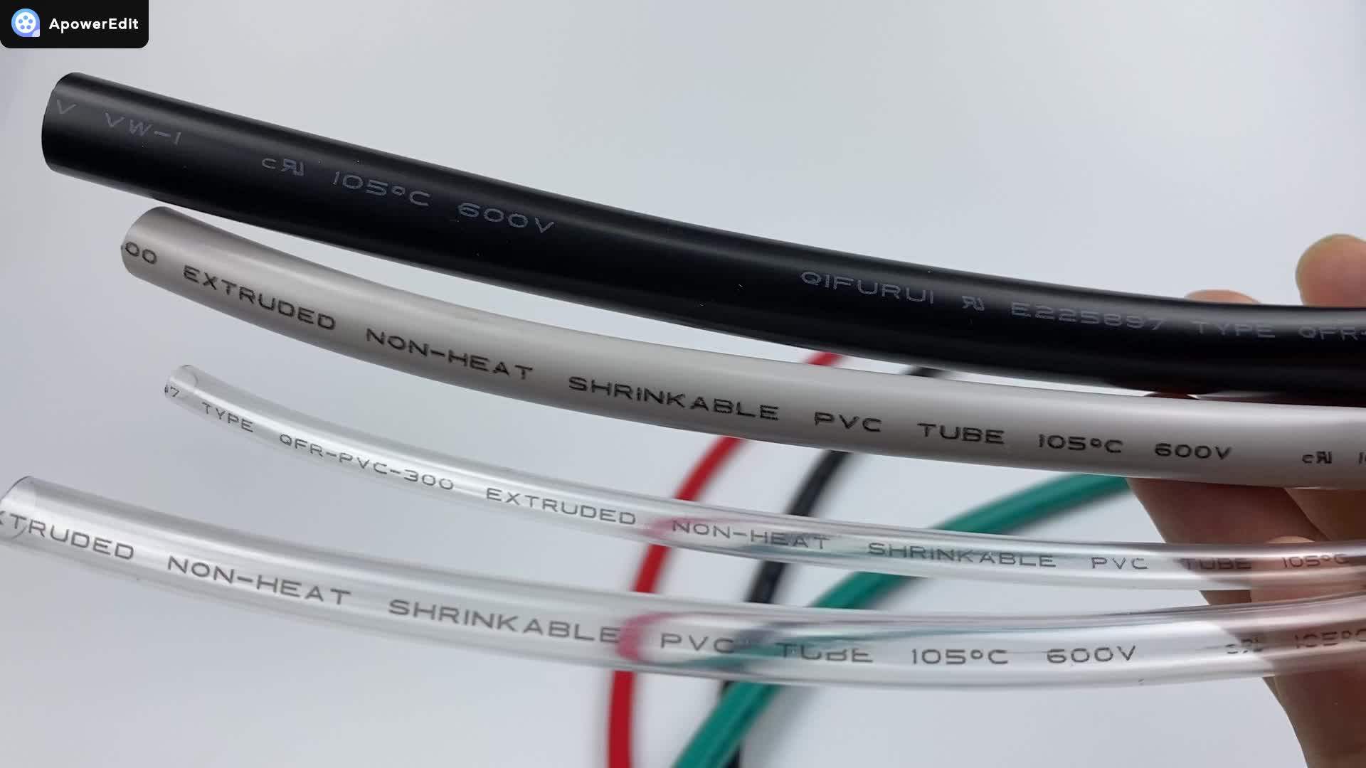 Poly Vinyl Chloride Tubing Plastics Flexible Without Scrap Coated