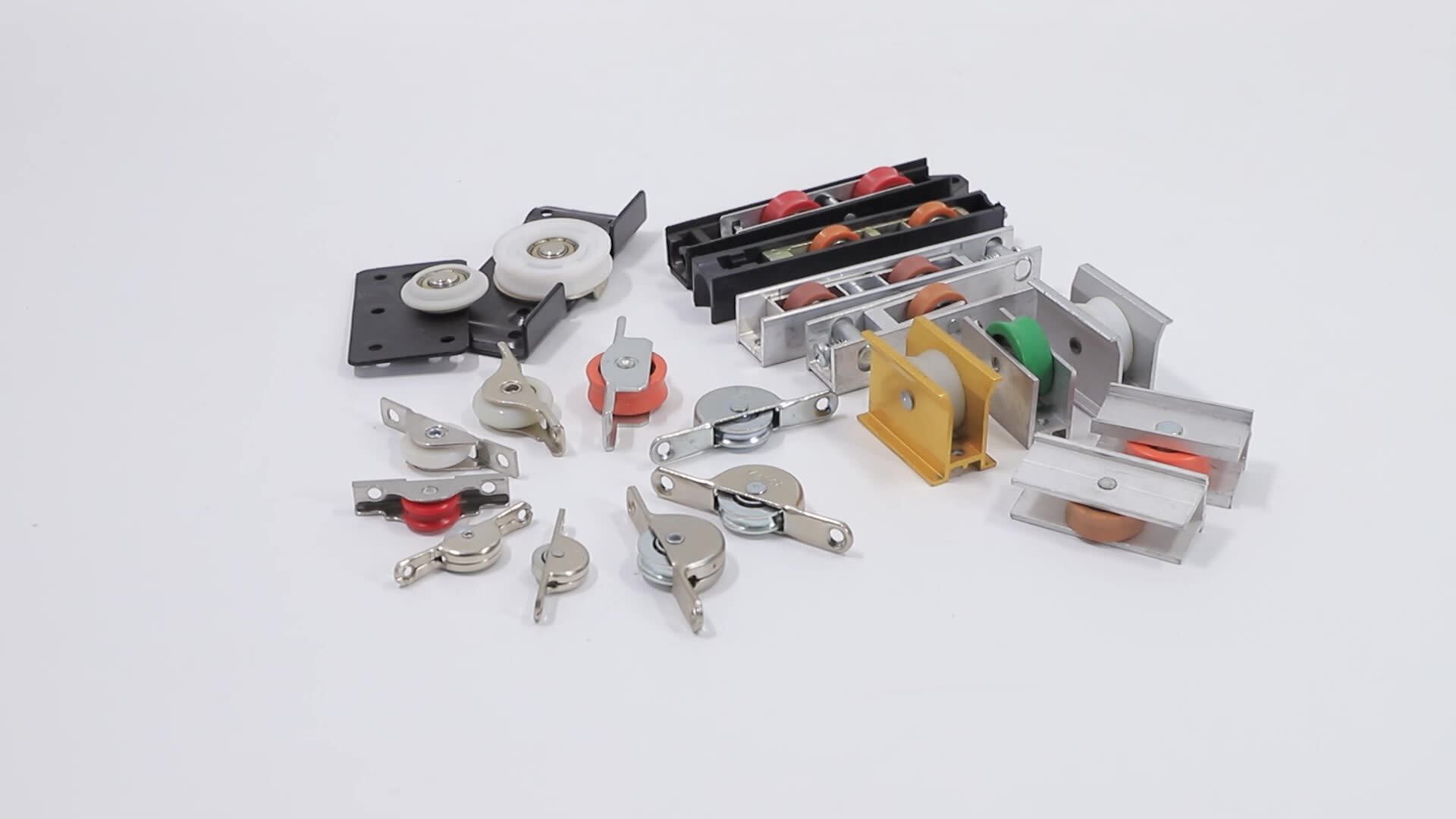 70mm,76mm Sliding Barn Door Pulley Hardware Factory Price Nylon Plastic