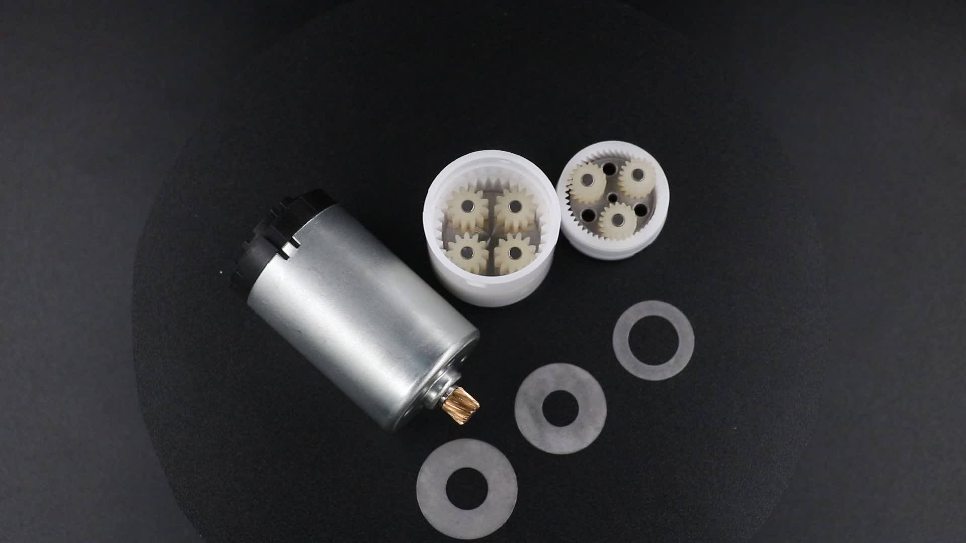 Mini Reducer Motor Plastic Spur Right Angle Gearbox Gear Box