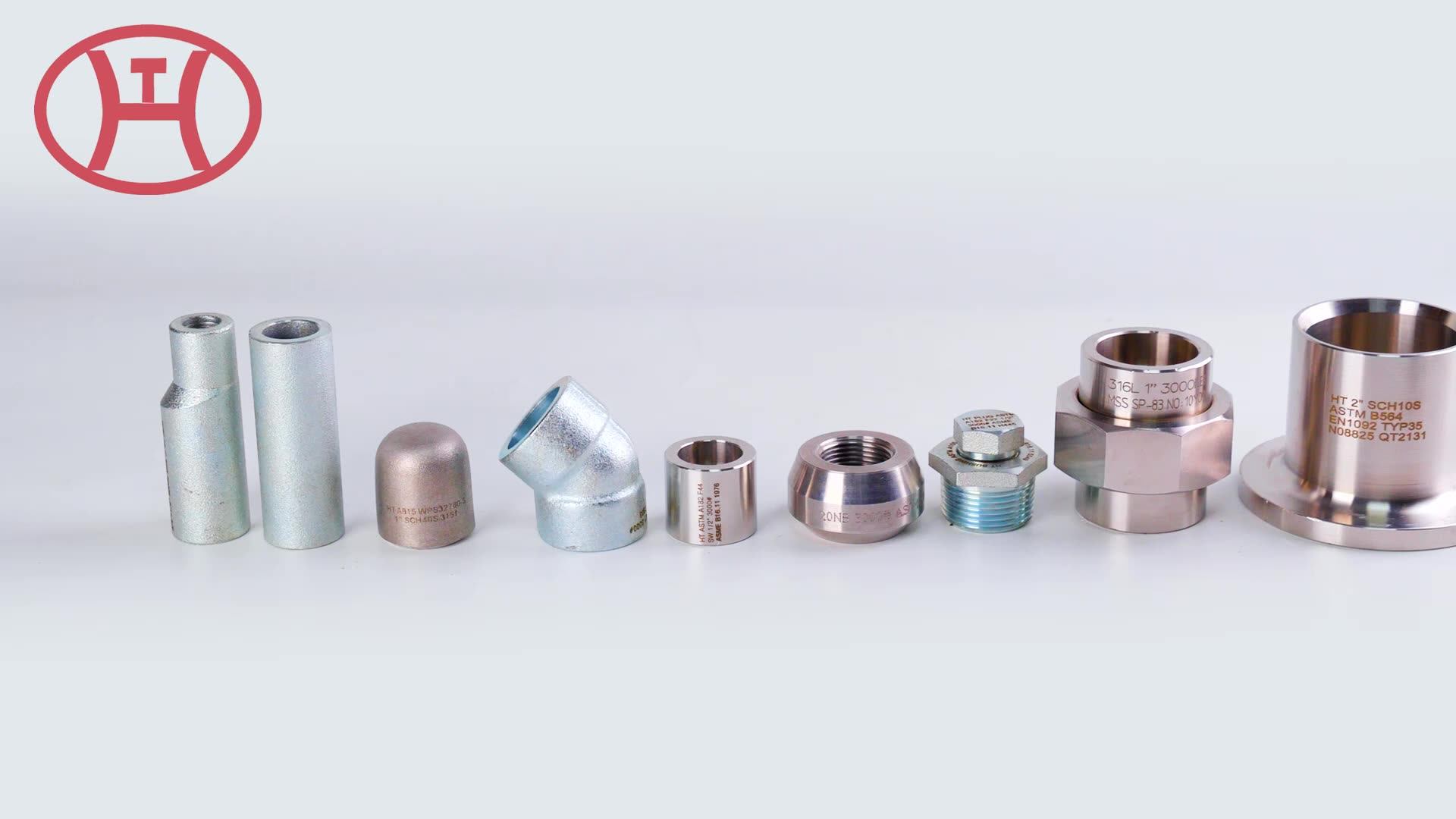 Asme B16.11 Astm A105 A105n Hex Head Bushing Flush Bushing