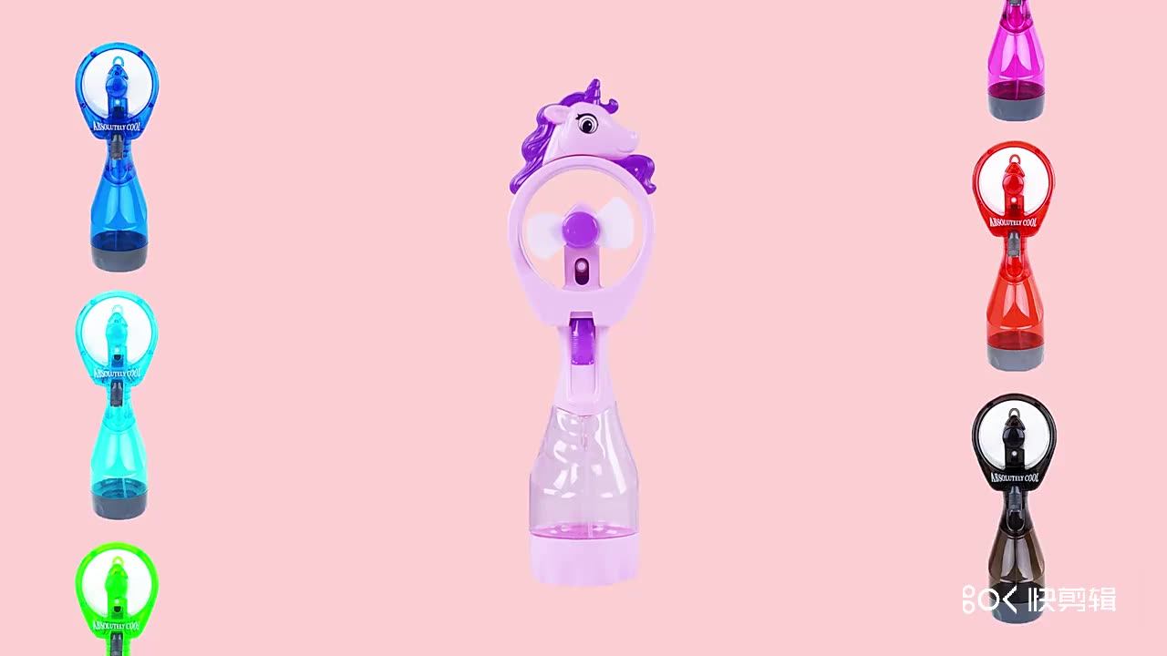 2 In 1 Portable Handheld Mini Water Spray Fan Summer Outdoor Travel Cooling Misting Spray Bottle