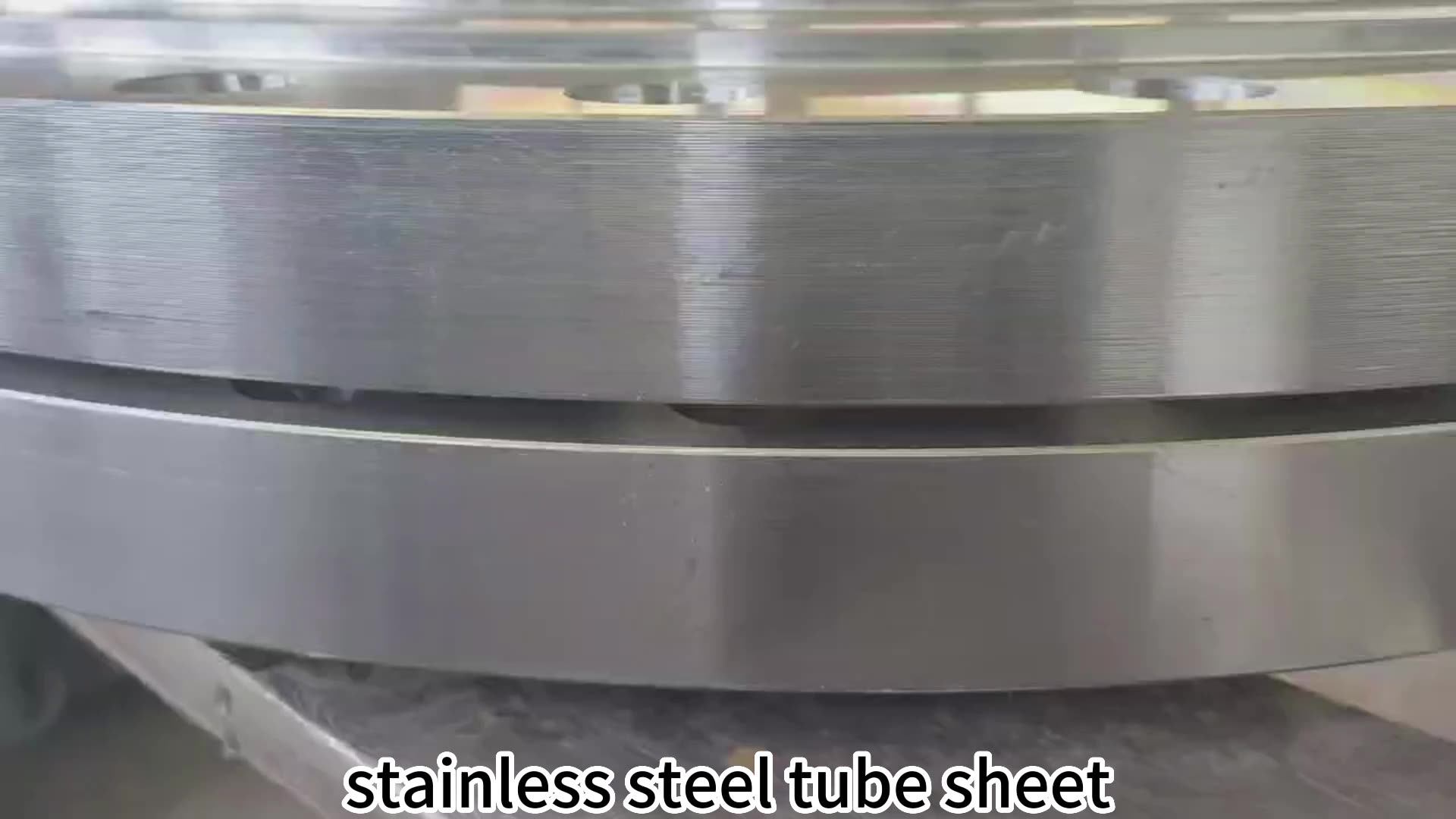 Customized Size Drilling Flange Tube Sheet Plate Boiler Hole