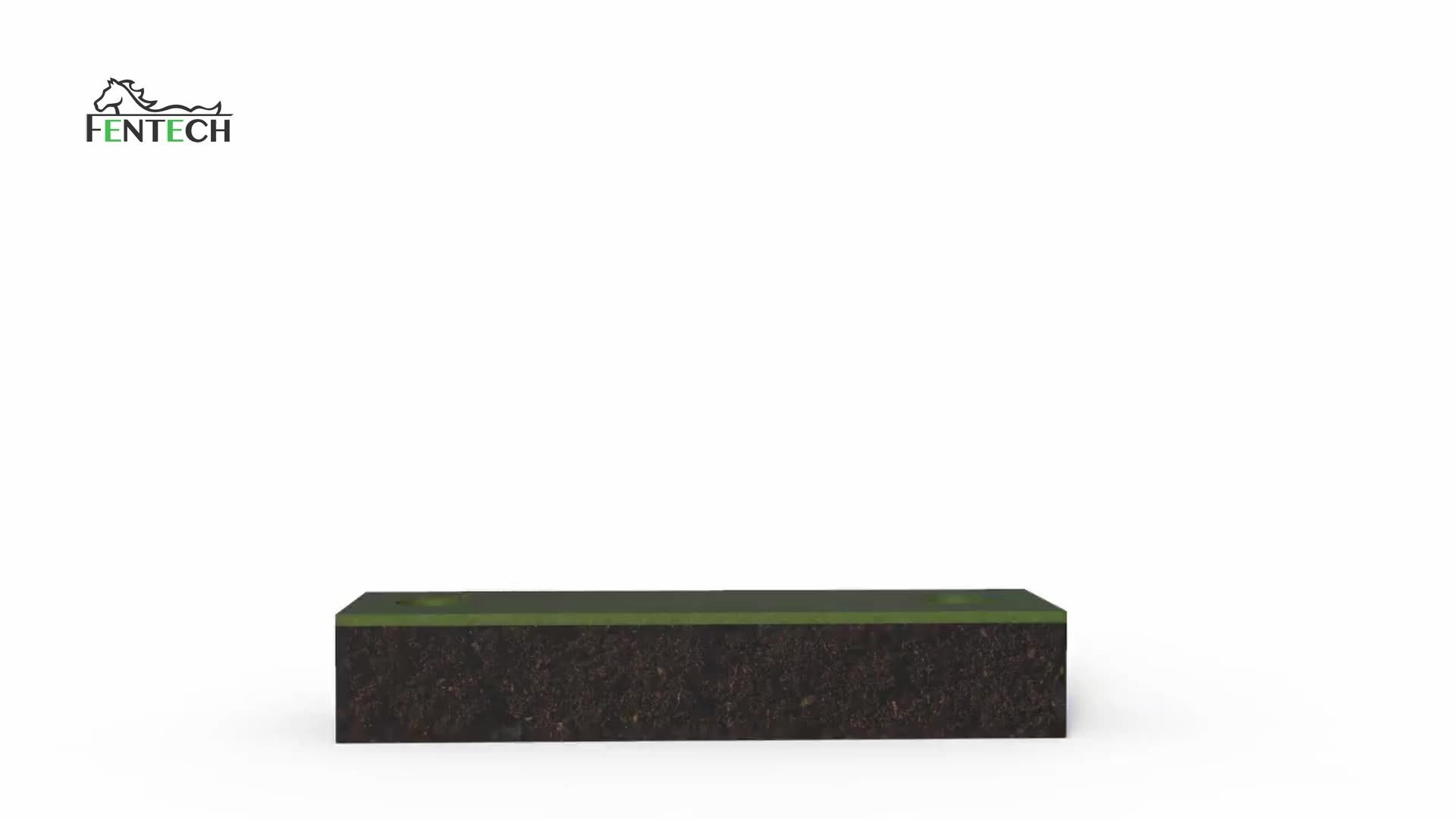 Fentech White Vinyl Plastic Horse Fence Farm Fencing With Electric Rope