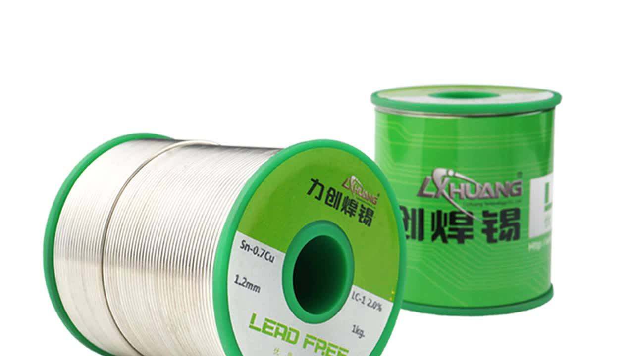 Lichuang Factory Lead Free Solder Wire Flux Cored Wire Sn99.9 Pure Tin