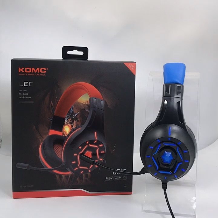 Oem Custom Logo Mobile Phones Led Rgb Games Headset Game Headphones