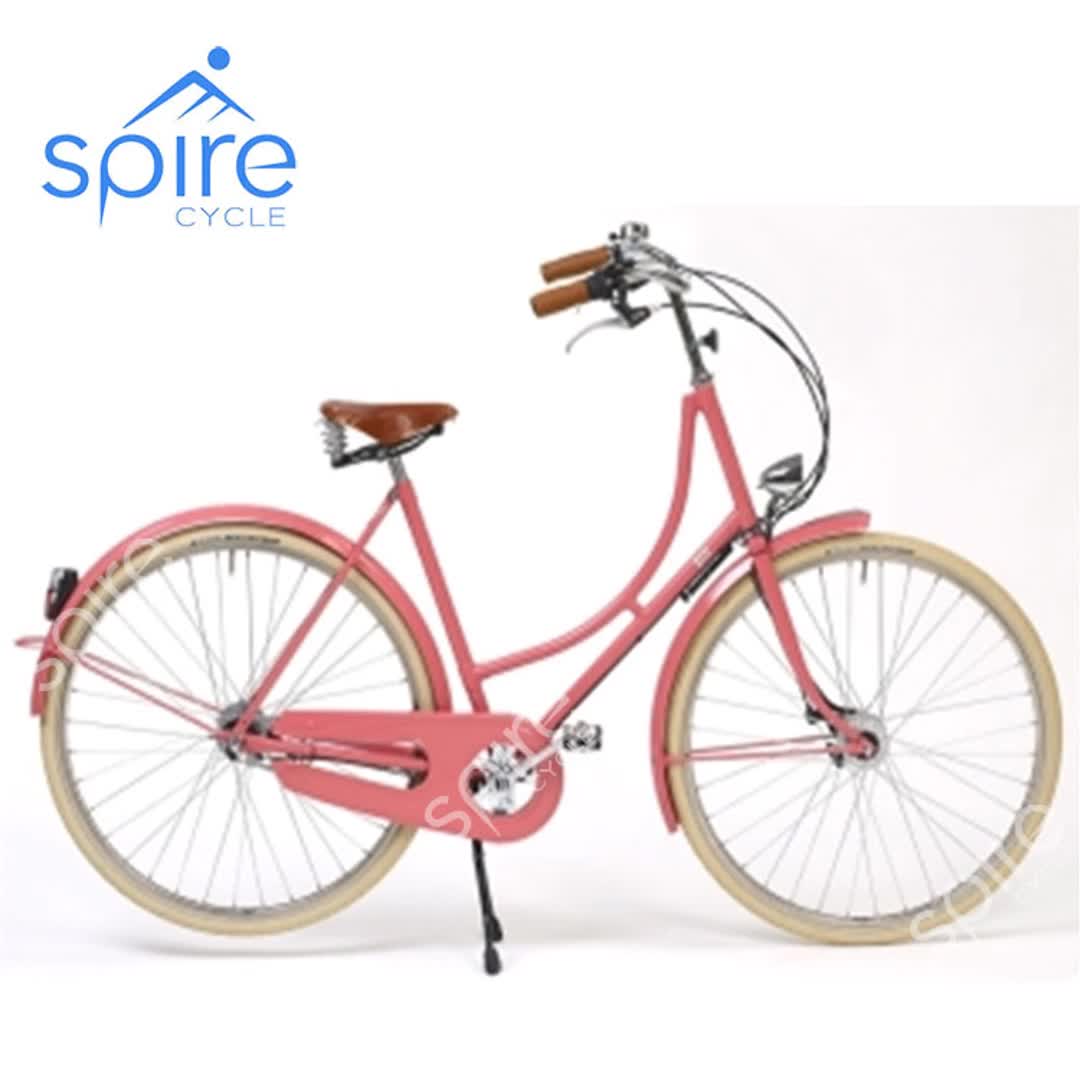 vintage pink bike