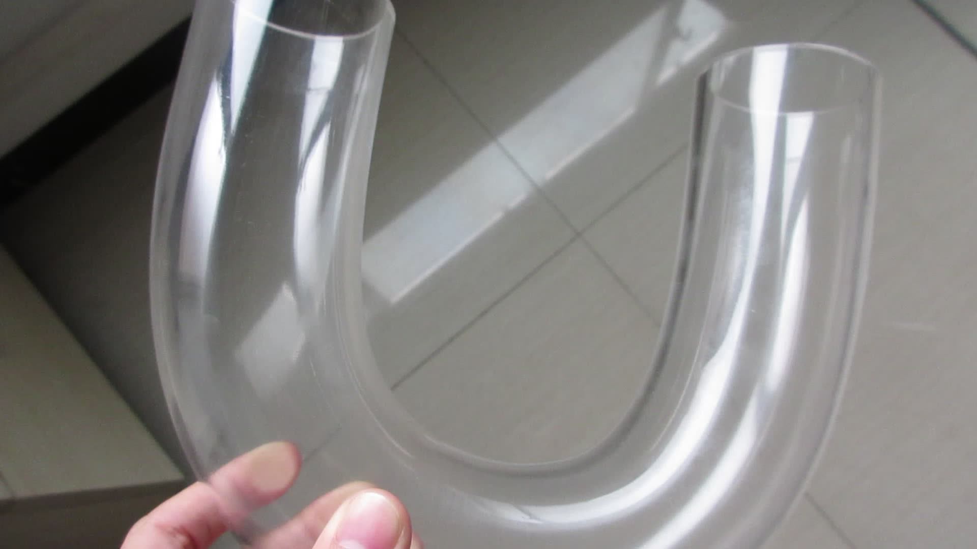 Custom 360 Degrees Bending Acrylic Tube In Many Size Buy Transparent