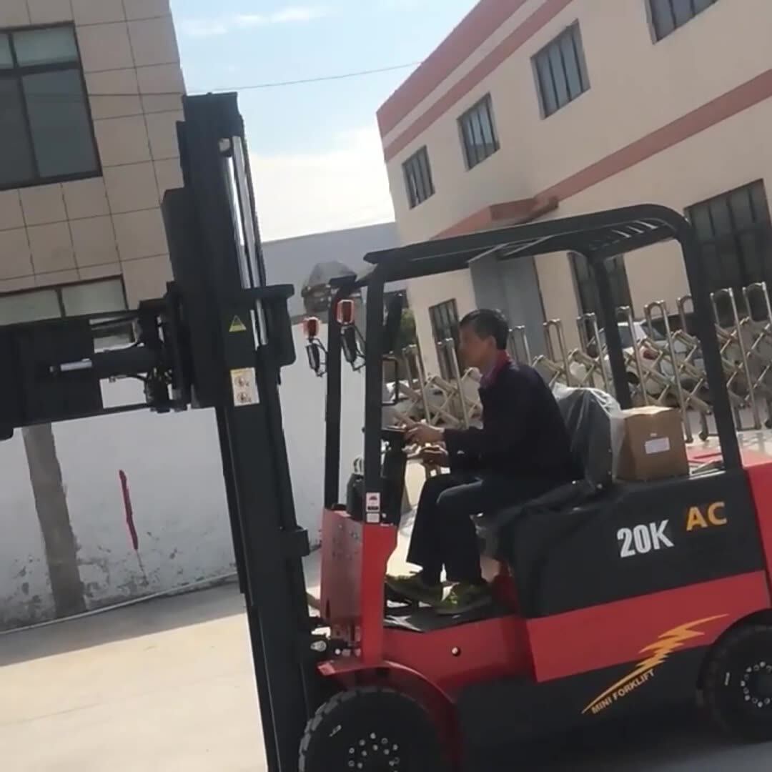 重型座驾式软包夹叉车电动夹抱车旋转圆抱夹三轮带旋转装置升降机-阿里巴巴